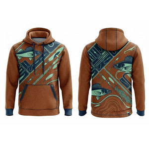Sweat-shirts de pêche à manches longues, pull-over d'extérieur avec tissu respirant et à séchage rapide pour la pêche, le camping, la randonnée et la navigation de plaisance - Product Image 1