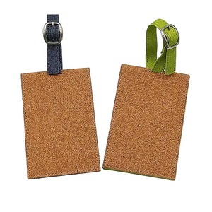 Étiquettes de bagages en cuir de vachette de luxe, style vintage, fabriquées à la main, étiquettes en cuir pleine fleur pour sacs de voyage LTG-0307 - Product Image 5