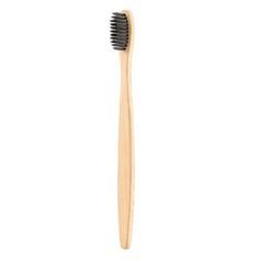Brosse à dents en bambou jetable pour adultes, poils doux, design pliable pour hôtels - Product Image 2
