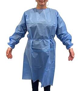 Disposable SMS Operation Surgical <b>Apron</b> Gown Medical PP Isolation Gown <b>Aprons</b> - Product Image 1