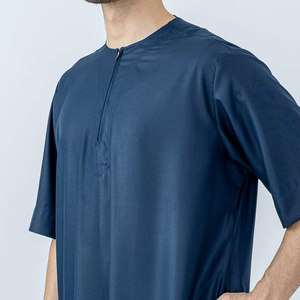 Jubba Árabe para Hombre, Prenda Larga de Inspiración Tradicional, 100% Poliéster, Largo hasta el Suelo, Personalizable, Cómodo Thobe / Thawb - Product Image 4