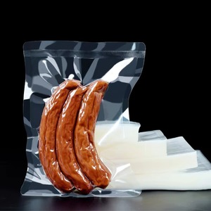 Bolsas de Vacío para Empacar Alimentos Congelados y Sushi, Transparentes, con Relieve, de Grado Alimenticio, Resistentes a la Humedad, 100 Unidades, Personalizadas al por Mayor - Product Image 1