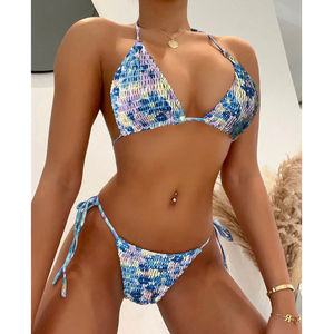 Ensemble de bikini pour femmes de haute qualité, maillot de bain deux pièces, vêtements de plage d'été, fabricant OEM ODM - Product Image 3