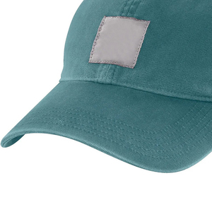 Gorras de béisbol tipo trucker con parche bordado personalizado al por mayor, 100% algodón con malla de poliéster en la parte trasera, gorra deportiva personalizada - Product Image 2