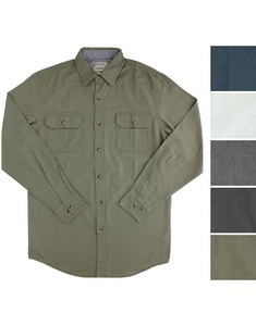 เสื้อเชิ้ตผู้ชายแบบติดกระดุม ปักโลโก้/สีตามสั่ง สวมใส่สบาย ระบายอากาศได้ดี ไม่ยับง่าย - Product Image 6