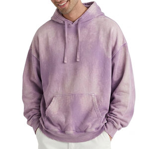 New Arrival Men <b>Sun</b> Faded Hoodie Retro Washed Pullover Sweatshirt Relaxed Fit Streetwear Hooded Long Sleeve Men <b>Sun</b> Faded Hoodie - Product Image 1