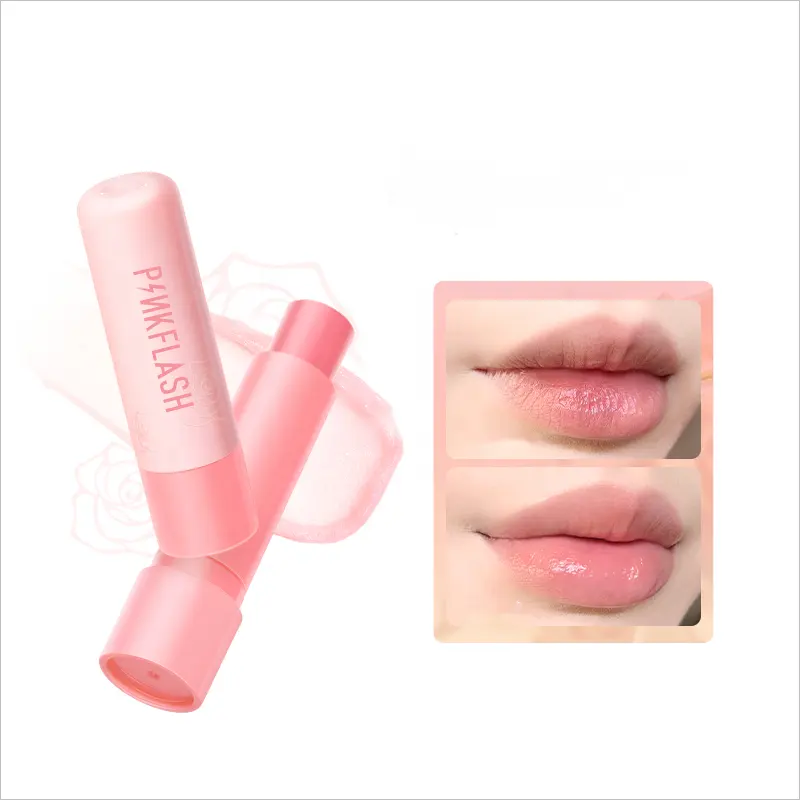 PINKFLASH PF-L03 Winter Lip Care Product Cute Lip Balm Moisturizing Pink Lips Balm
