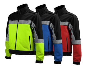 Custom Streetwear Winter Stand Collar Hooded Eco-Friendly Breathable Polyester Softshell <b>Waterproof</b> <b>Light</b> Weight <b>Jacket</b> - Product Image 1