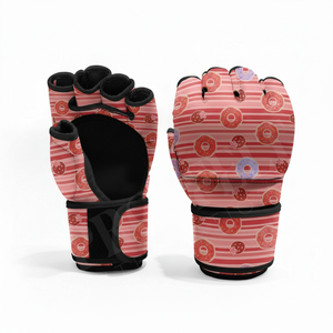 Gants de sparring en cuir de haute qualité, coupe-vent, imperméables, personnalisés, avec fermeture Velcro, pour le combat, le kickboxing, OEM. - Product Image 5