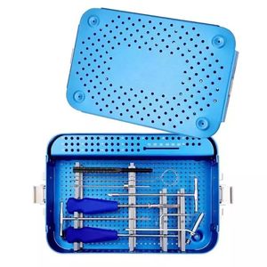 Kit d'instruments pour vis canulées en acier inoxydable – Outils chirurgicaux orthopédiques pour la fixation osseuse, l'insertion d'implants et les traumatismes - Product Image 6