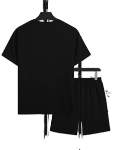 Nouvelle Collection 2026 – Ensemble Décontracté Homme Style Urbain Été 2 Pièces : Short Taille Élastique et T-Shirt – Grandes Tailles – Service OEM Personnalisé - Product Image 4