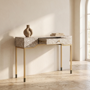 Table console Art Déco Perfect Enterprises pour la décoration intérieure, incrustation nacre, pour chambre à coucher, prix de gros pour l'exportation - Product Image 5