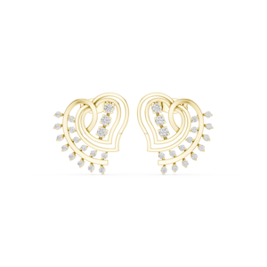 Pearl Jewels 14K Minimalista Bar Stud Pendientes para Mujer - Product Image 2