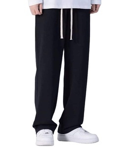 Pantalon De Jogging Pour Homme - Noir - Pantalon De Course - Pantalon De Loisirs - Avec Cordon De Serrage