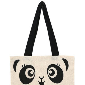 Personalized <b>Extra</b> <b>Large</b> Cotton Hand Length Handle Shoulder <b>Printed</b> Bag Custom Logo And SIze Promotion Reusable - Product Image 5