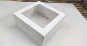 Caja para pasteles de alta resistencia con ventana transparente de plástico, caja de embalaje para pasteles con ventana impresa personalizada al mejor precio por exportador - Product Image 5