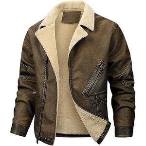 Chaquetas de Cuero Casuales para Hombre al por Mayor, Chaqueta de Cuero Personalizada, Chaqueta de Invierno para Hombre - Product Image 6