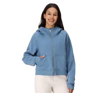 เสื้อฮู้ดซิปเต็มตัวทรงปกติสำหรับผู้ชายรุ่นใหม่ สำหรับฤดูใบไม้ร่วงและฤดูหนาว เหมาะสำหรับโยคะ ฟิตเนส วิ่งจ๊อกกิ้ง ชุดวอร์มลำลอง - Product Image 4