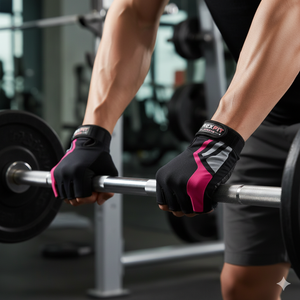 Gants de sport RexFit unisexes pour la salle de sport |   Gants de fitness en cuir antidérapants pour la musculation - Product Image 3