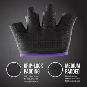 Gants de musculation personnalisés avec logo et design, pour hommes et femmes athlètes, pour une utilisation sportive - Product Image 2