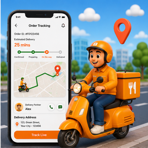 Plataforma Moderna para Entrega de Comida a Domicilio, Gestión de Menús, Coordinación de Pedidos, Experiencia del Cliente, Android, iOS, Nube - Product Image 2