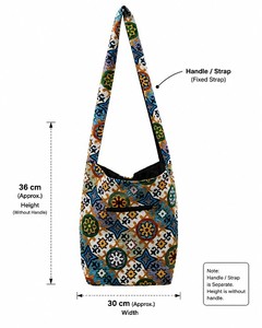 Sac bandoulière en jacquard tissé de qualité supérieure - Product Image 2