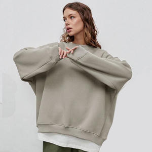 Sweat-shirt à capuche unisexe surdimensionné en molleton épais, style streetwear, personnalisable, vierge, pour hommes et femmes, vente en gros - Product Image 5