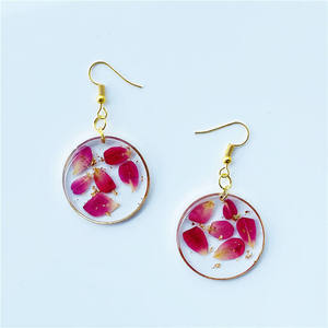 Pendientes de Resina con Diseño de Gota de Agua y Playa, Ecológicos, Hechos a Mano, Tradicionales y Modernos para Mujer - Product Image 4