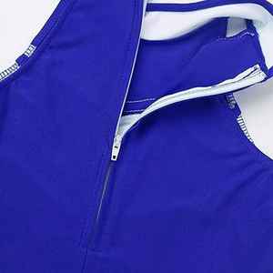 Dernière collection, la plus populaire, uniforme de cheerleading personnalisé avec logo imprimé, impression numérique, 100% polyester, sans manches, vêtements d'équipe - Product Image 6