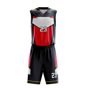 Ensemble d'uniformes de basketball professionnels à sublimation, taille adulte, séchage rapide, fabriqués dans les meilleurs matériaux - Product Image 2