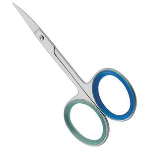 Ciseaux à cuticules de précision, outil de manucure professionnel, lame pointue tranchante, acier inoxydable, instrument de beauté, fournisseur OEM - Product Image 1