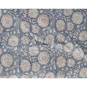 ผ้าฝ้ายพิมพ์ลายดอกไม้จากซัพพลายเออร์อินเดีย คุณภาพดีที่สุด ซื้อได้ในราคาขายส่งสำหรับการสั่งซื้อจำนวนมาก - Product Image 5