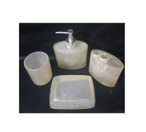 Antique Piece Resin Bathroom Accessories Set <b>Household</b> Designed 3pcs Bathroom <b>Items</b> Accessories with Sale - Product Image 4