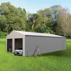 Capannone in Metallo TMG MS2630 2641 26' X 41' con Porta Laterale - Product Image 3