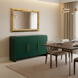 3 Doors Sideboard Coffee <b>Table</b> for Living Room Tv Showcase Living Room Furniture Wood Furniture Wholesale Factory Direct OEM ODM - Product Image 3