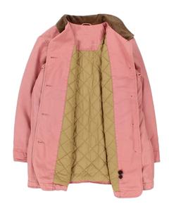 Blouson de travail homme en denim épais rose poudré, style bomber Detroit, décontracté, effet vieilli, respirant, coupe-vent, hiver, vintage - Product Image 3