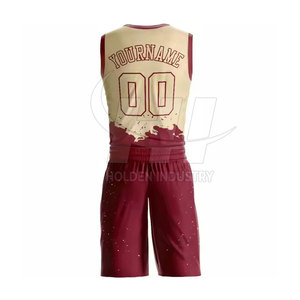 Uniforme de basket-ball sur mesure, uniforme de basket-ball de haute qualité, vêtements de sport, uniforme de basket-ball fabriqué au Pakistan - Product Image 3