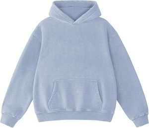 Sudadera con Capucha Unisex de Felpa con Lavado Ácido Personalizado, 100% Algodón, Cómoda, con el Mejor Diseño, Ligera, de Alta Calidad, Nueva Llegada - Product Image 5