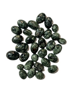 Wholesale Price Lot Natural <b>Gems</b> Seraphinite Green Oval Cut IGI Certified Cabochon Handwork Ring DIY And Jewellery Making <b>Stone</b>, - Product Image 3