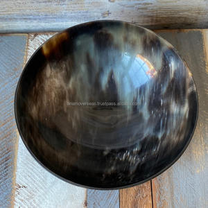 ชามโชว์ควายฮอร์นแบบเรียบง่ายบ้านและร้านอาหารจานเสิร์ฟแบบธรรมชาติ - Product Image 3