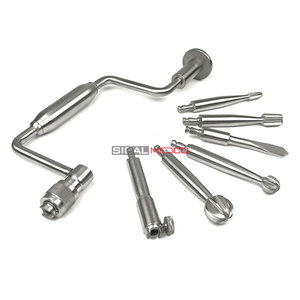 Hudson Brace Orthopedic <b>Hand</b> <b>Drills</b> Stainless Steel PK Professional Orthopedic Surgical Instrument Set Durable High Precision - Product Image 3