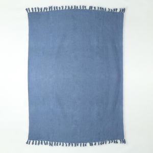 Latest Hot Sale <b>Large</b> <b>Throw</b> 100% Soft Cotton Blanket Solid Color Cotton <b>Throws</b> Blanket <b>for</b> <b>Sofa</b> and Bed - Product Image 6
