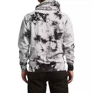 Sudadera con Capucha Tie Dye para Hombre, 100% Algodón, Estampado de Alta Calidad, Tela de Felpa Suave y Transpirable, Servicio Personalizado OEM, Estilo Casual - Product Image 4
