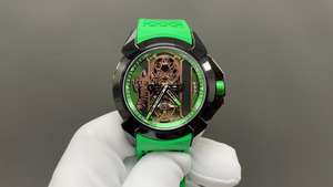 44mm Modern, Simple and Luxurious Co-branded Casual Sports Commuting <b>Skeletonized</b> <b>Automatic</b> Mechanical Men's <b>Watch</b> - Product Image 3