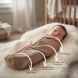 Couverture en forme de cocon douce et sécurisée pour les nouveau-nés et les nourrissons - Product Image 3