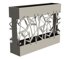 Grand pot de fleurs en métal de qualité export, jardinière en fer, jardinière en laiton, pot de jardin décoratif, jardinière de luxe en laiton, premium - Product Image 1