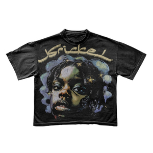 Camiseta de Gran Tamaño para Hombre, Impresión DTG, Algodón Grueso, Diseño Personalizado, Corte Holgado, Manga Corta, Cuello Redondo, Estilo Urbano Informal - Product Image 4