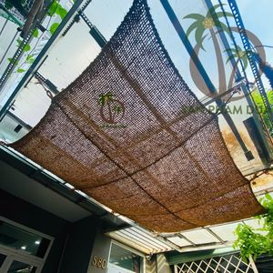 Vela de Sombra Ecológica de Fibra de Coco / Cortinas de Coco para División de Espacios de Fábrica Vietnamita - Vela Parasol de Alta Calidad - Product Image 3