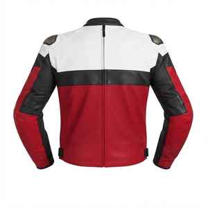 Chaqueta de Motociclismo Impermeable para Hombre, Cuello Alto, Logotipo Frontal, Protección con Armadura, para Carreras y Deportes - Product Image 2