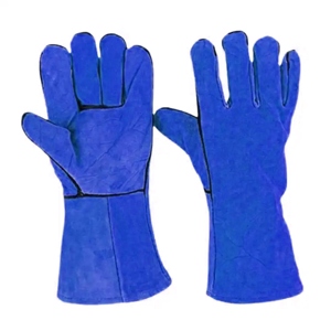 ถุงมือหนังวัวแท้แบบหนาพิเศษสำหรับงานเชื่อม ป้องกันความร้อน ป้องกันประกายไฟ ป้องกันอัคคีภัย สำหรับงานอุตสาหกรรม ป้องกันสำหรับช่างเชื่อม - Product Image 6